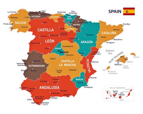 map of spain and regions|Regions of Spain: Map and Guide .